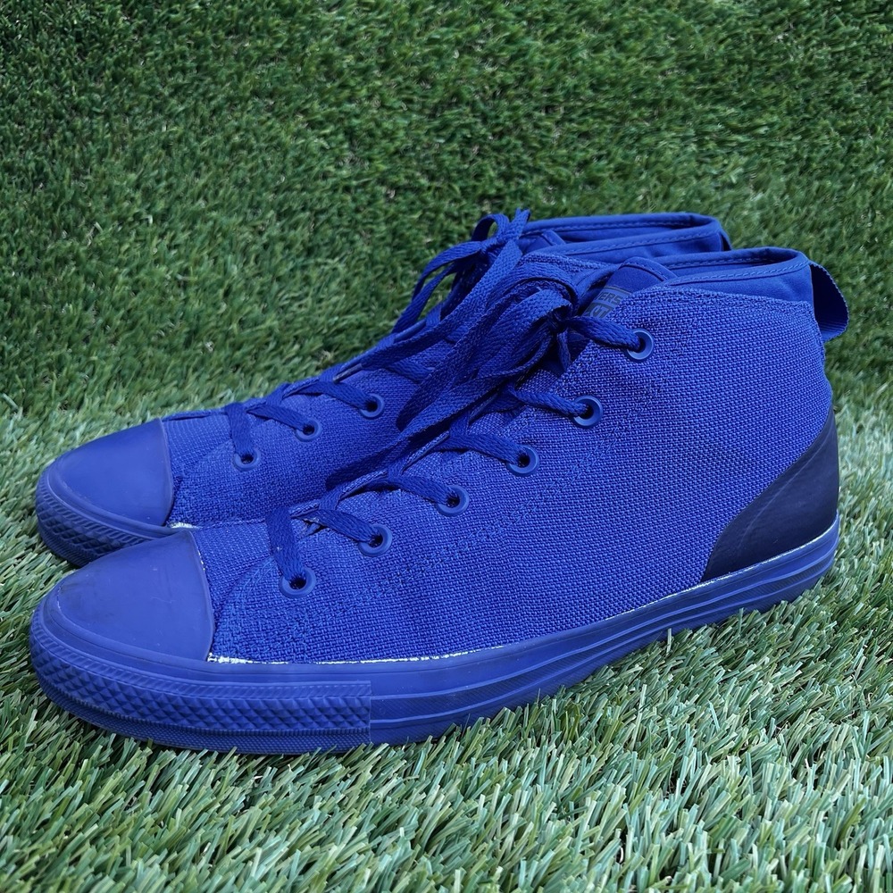 Converse Shoes Men Size 12 Chuck Taylor All Star Syde Street Mid 'True Indigo'